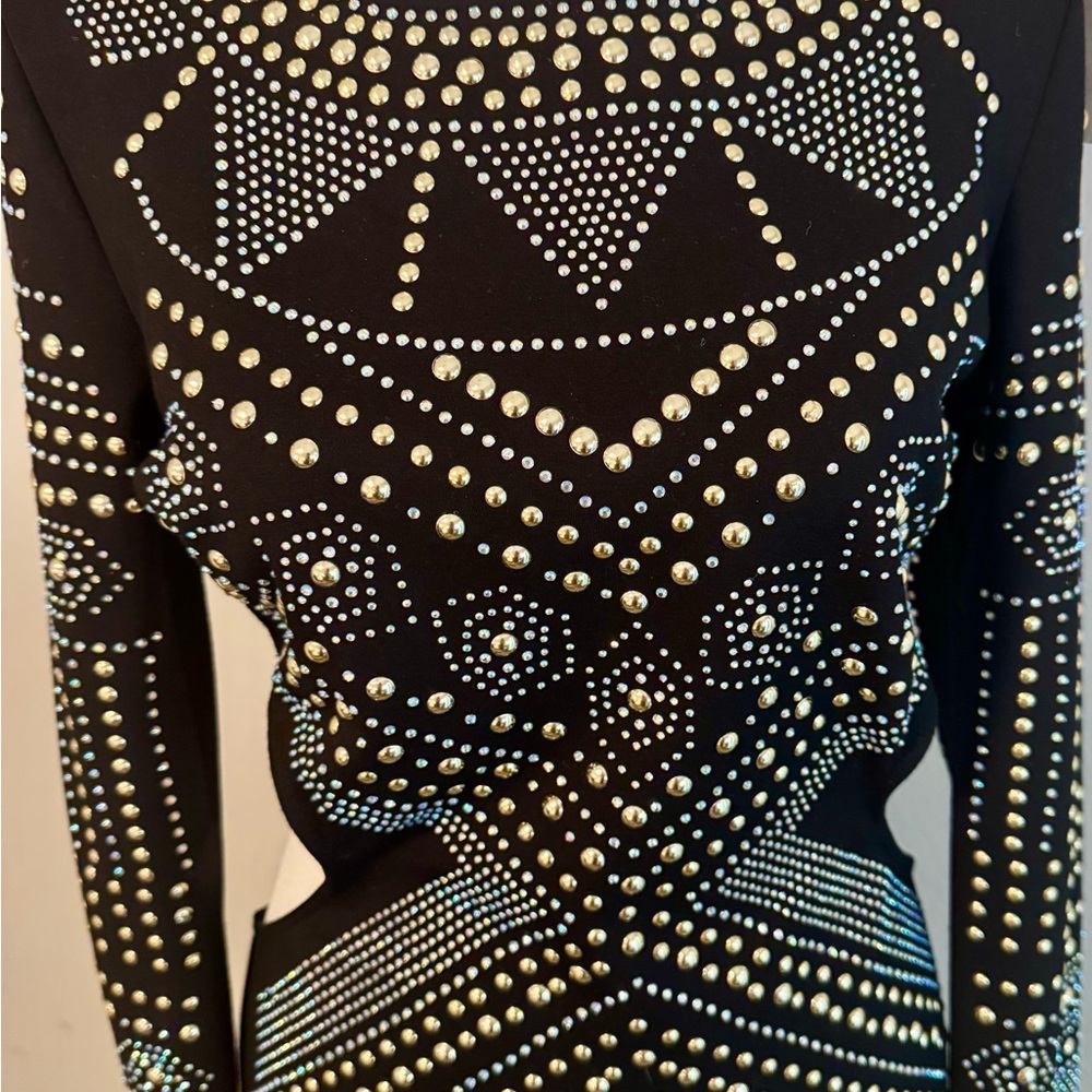 Hot Miami Long Dress Sz M - Picture 4 of 11